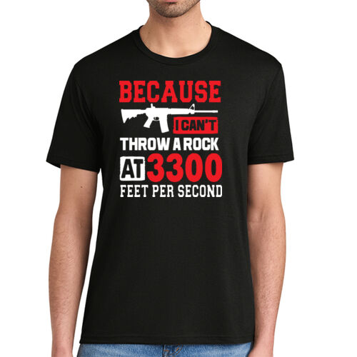 Cant Throw A Rock T-Shirt Thumbnail